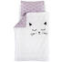 BABYBETTWÄSCHE 100/135 cm - Perlmutt/Schwarz, Basics, Textil (100/135cm) - Träumeland BABYBETTWÄSCHE 100/135 cm - Perlmutt/Schwarz, Basics, Textil (100/135cm) - Träumeland