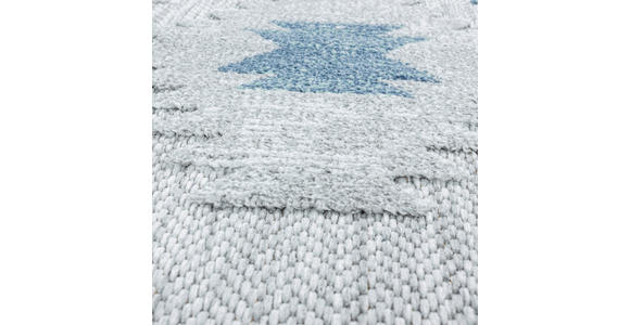 FLACHWEBETEPPICH 240/340 cm Bahama Blau  - Blau, Design, Textil (240/340cm) - Novel