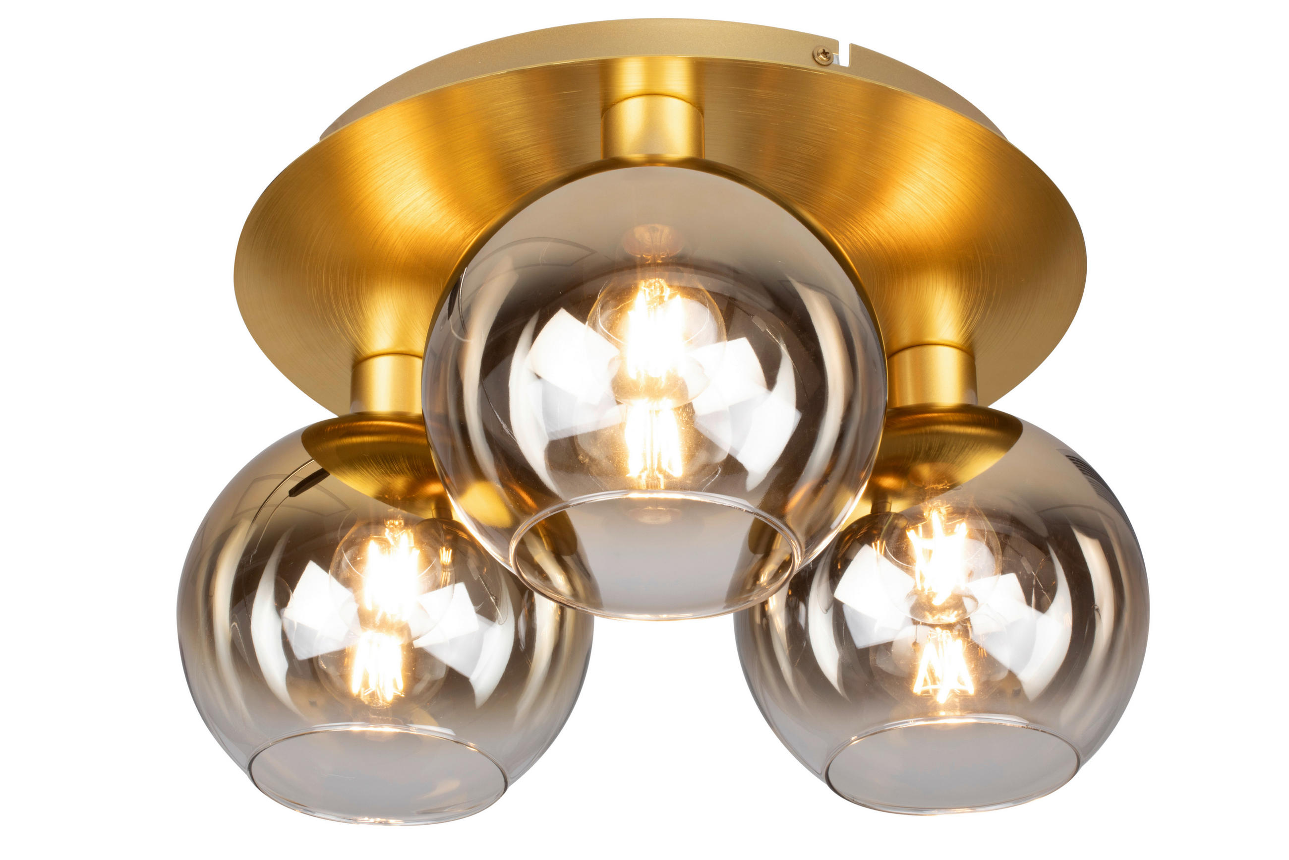 Dieter Knoll Deckenleuchte Gold 2x24.5x50 cm