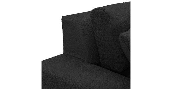 BIGSOFA Struktur, Bouclé Anthrazit  - Greige/Anthrazit, MODERN, Kunststoff/Textil (240/76/125cm) - Landscape