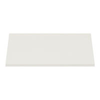 EINLEGEBODEN 48,4/1,6/53 cm Weiß  - Weiß, Design, Holzwerkstoff (48,4/1,6/53cm) - Boxxx