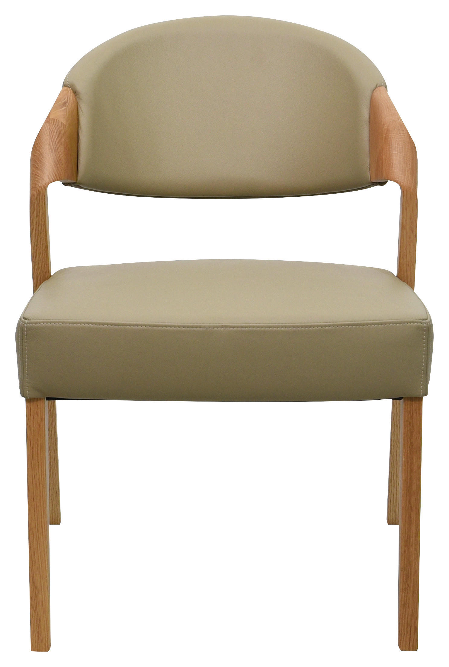 Livetastic Armlehnstuhl Beigebraun 59x82x62 cm