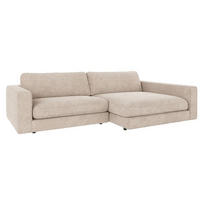 SOFFA i ljusgrå  - ljusgrå/svart, Klassisk, metall/trä (258/78/150cm) - Rowico