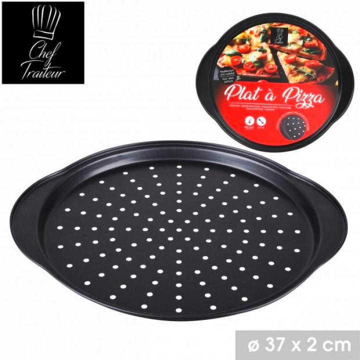 LIM ZA PIZZU CHEF TRAITEUR  - crna, Basics, metal (37/2cm)