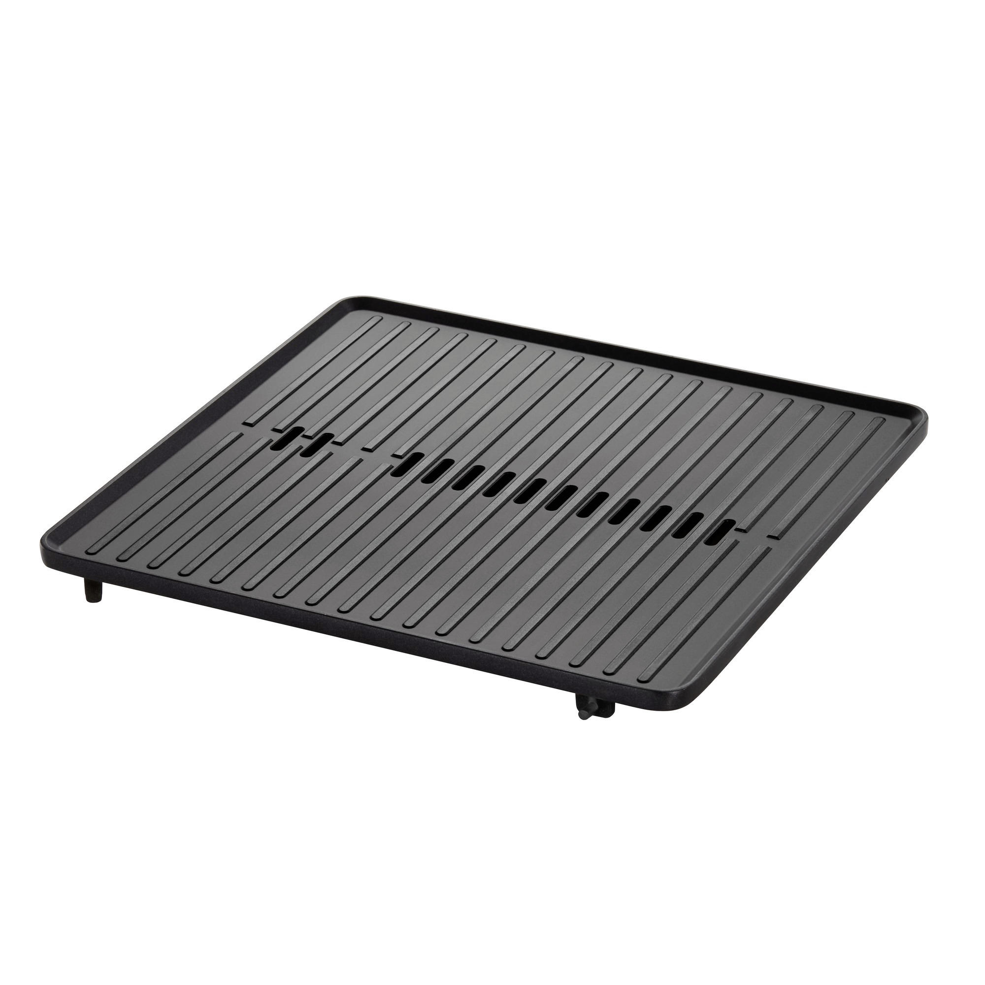 TISCHGRILL 1250 W - Silberfarben/Schwarz, Design, Metall - WMF