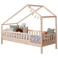 HAUSBETT 90/200 cm Naturfarben  - Naturfarben, Modern, Holz (90/200cm) - MID.YOU