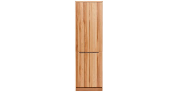 GARDEROBENSCHRANK - Buchefarben/Grau, Natur, Holz/Metall (60/200/38cm) - Valnatura