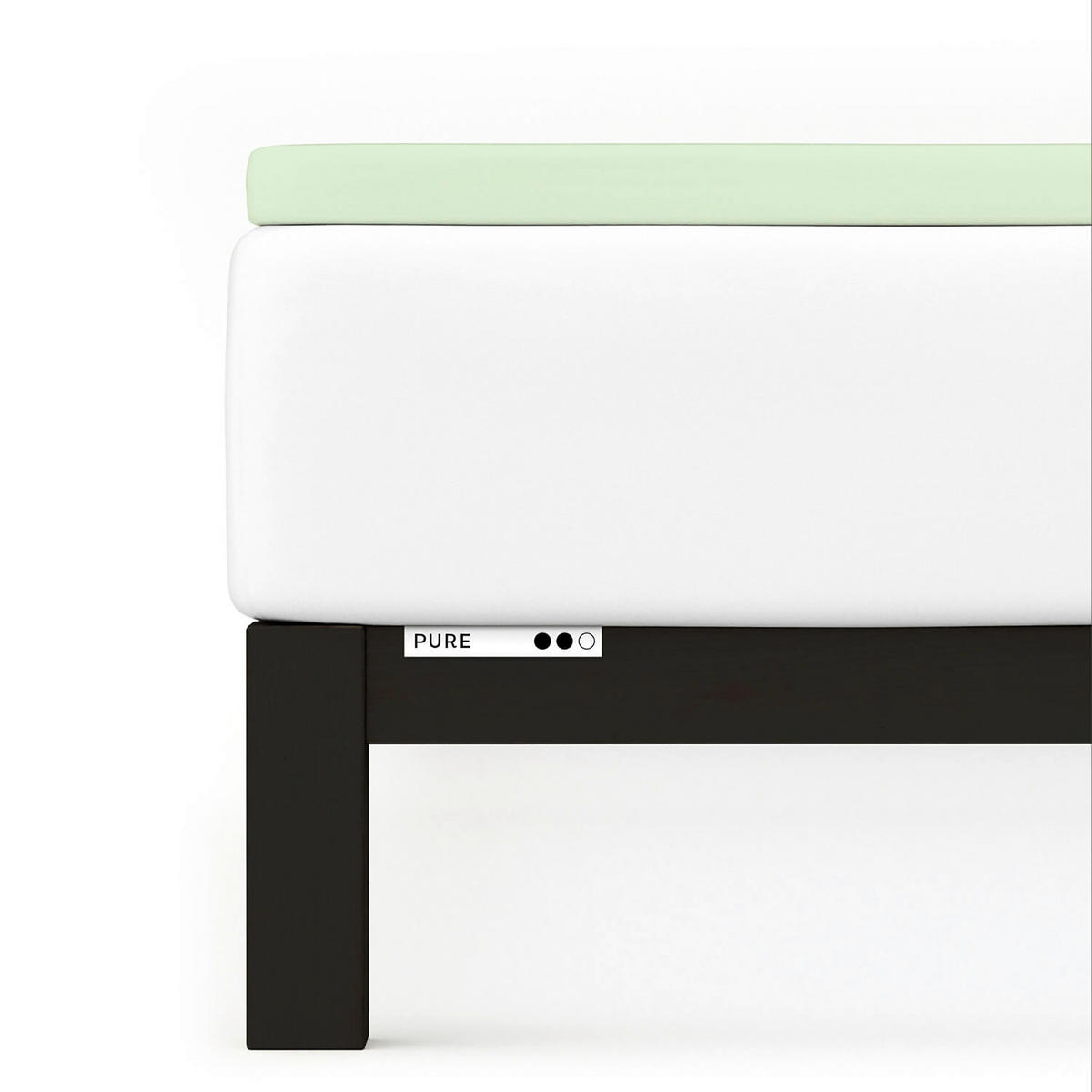 TOPPER-SPANNLEINTUCH 90-100/190-220 cm Jersey  - Hellgrün, Basics, Textil (90-100/190-220cm) - Schlafgut