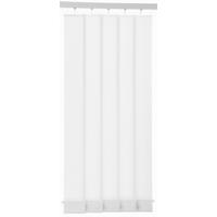 VERTIKALLAMELLEN  - Weiß, Basics, Textil (12,7/250cm) - Homeware