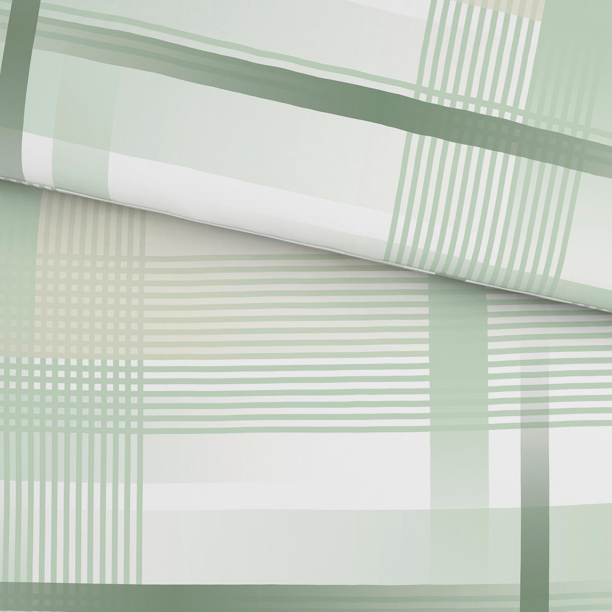 POSTEĽNÁ BIELIZEŇ, flanel, zelená, 140/200 cm - zelená, Konventionell, textil (140/200cm) - Esposa