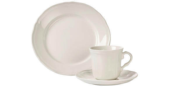 KAFFEESERVICE 12-teilig  - Creme, Basics, Keramik - Novel