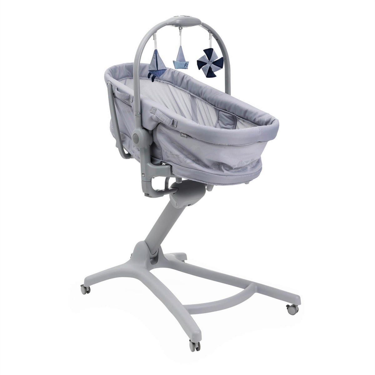 STUBENWAGEN BABY HUG PRO   - Grau, Basics (85/60/88-122cm) - Chicco