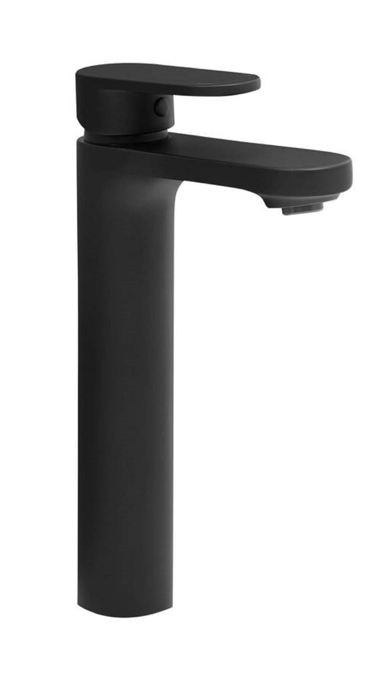 WASCHTISCHARMATUR ZEHM38  - Schwarz, Basics, Metall (4,5/26/15,5cm) - Sadena