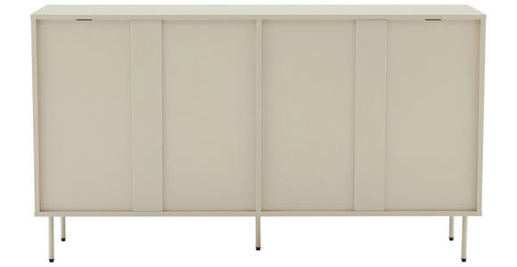 SIDEBOARD  in 150/85/40 cm  - Seidengrau, Design, Holzwerkstoff/Metall (150/85/40cm) - Xora