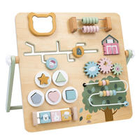 MOTORIKSPIEL  - Hellrosa/Pastellgrün, Basics, Holz/Holzwerkstoff (48/44,5/6cm) - My Baby Lou