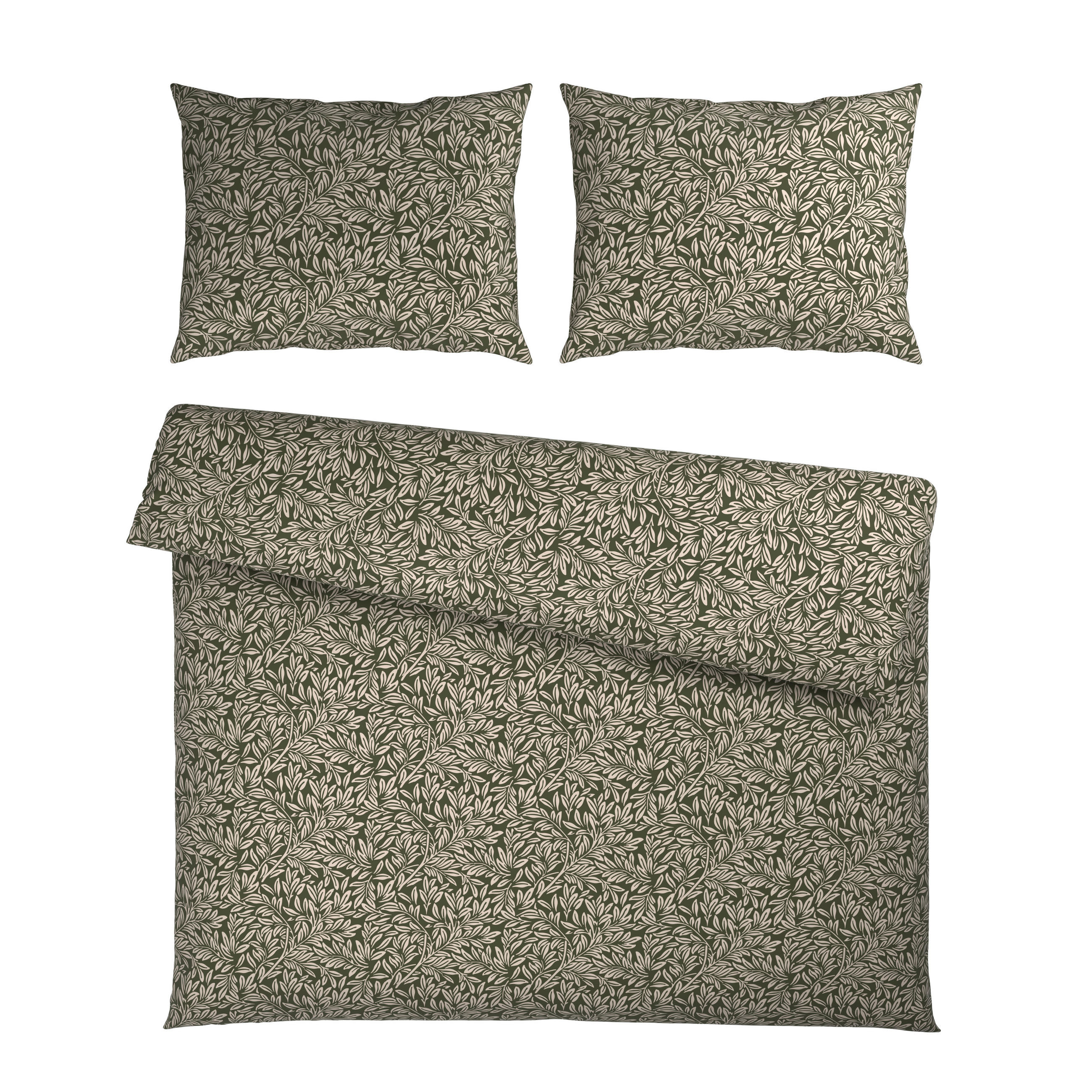 Lenjerie De Pat 200/220 cm  - verde, Design, textil (200/220cm) - Novel