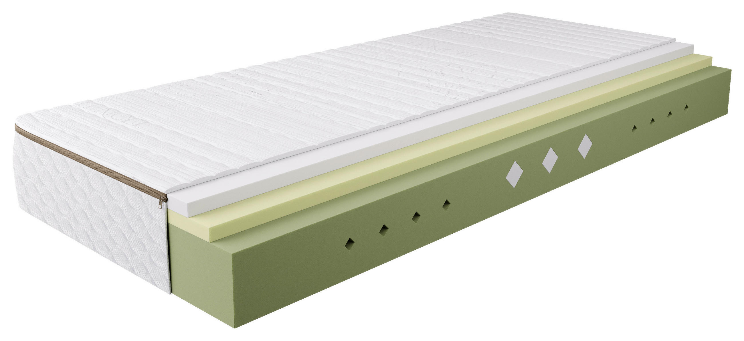 MATRAC Z PUR PENY, 90/200 cm