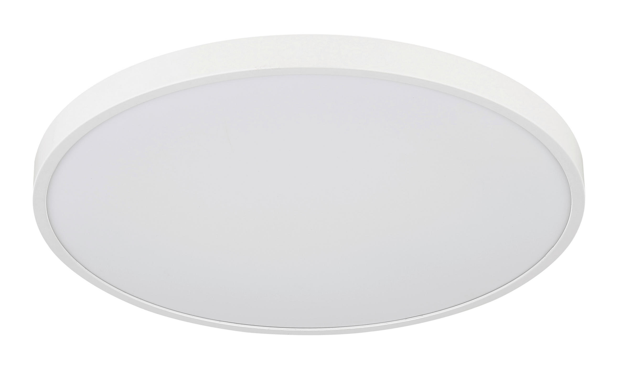 LED-DECKENLEUCHTE NIELSEN 23/3,55 cm   - Weiß, KONVENTIONELL, Kunststoff (23/3,55cm) - Globo