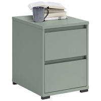 NACHTSCHRANK 40,1/54,8/48 cm  - Anthrazit/Graugrün, Design, Holzwerkstoff/Kunststoff (40,1/54,8/48cm) - Carryhome