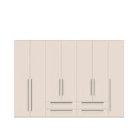 ORMAR SA KLASIČNIM VRATIMA  317/224/56 cm  - Dizajnerski, pločasti materijal (317/224/56cm)