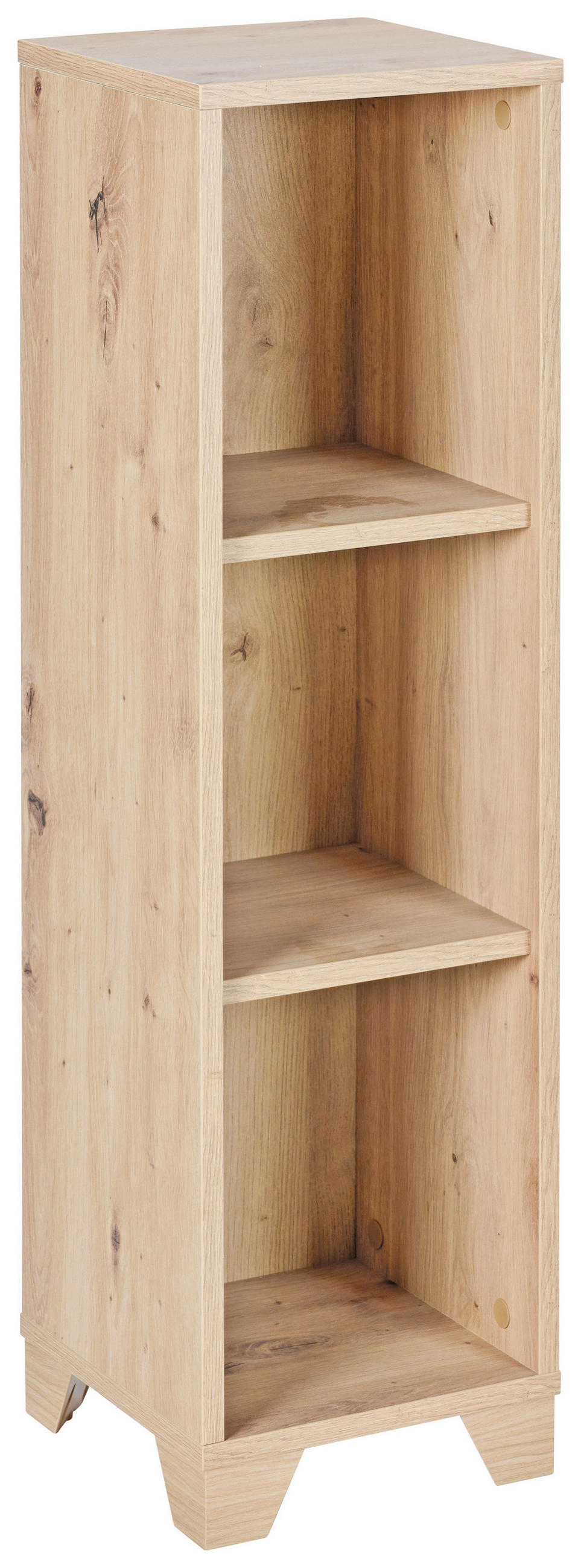 UNTERSTELLREGAL - Eiche Artisan, Basics, Holzwerkstoff/Kunststoff (25/90/25cm) - Jimmylee