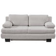SCHLAFSOFA Macy in Hellgrau  - Wengefarben/Hellgrau, Design, Holz/Textil (203/94/100cm) - Novel