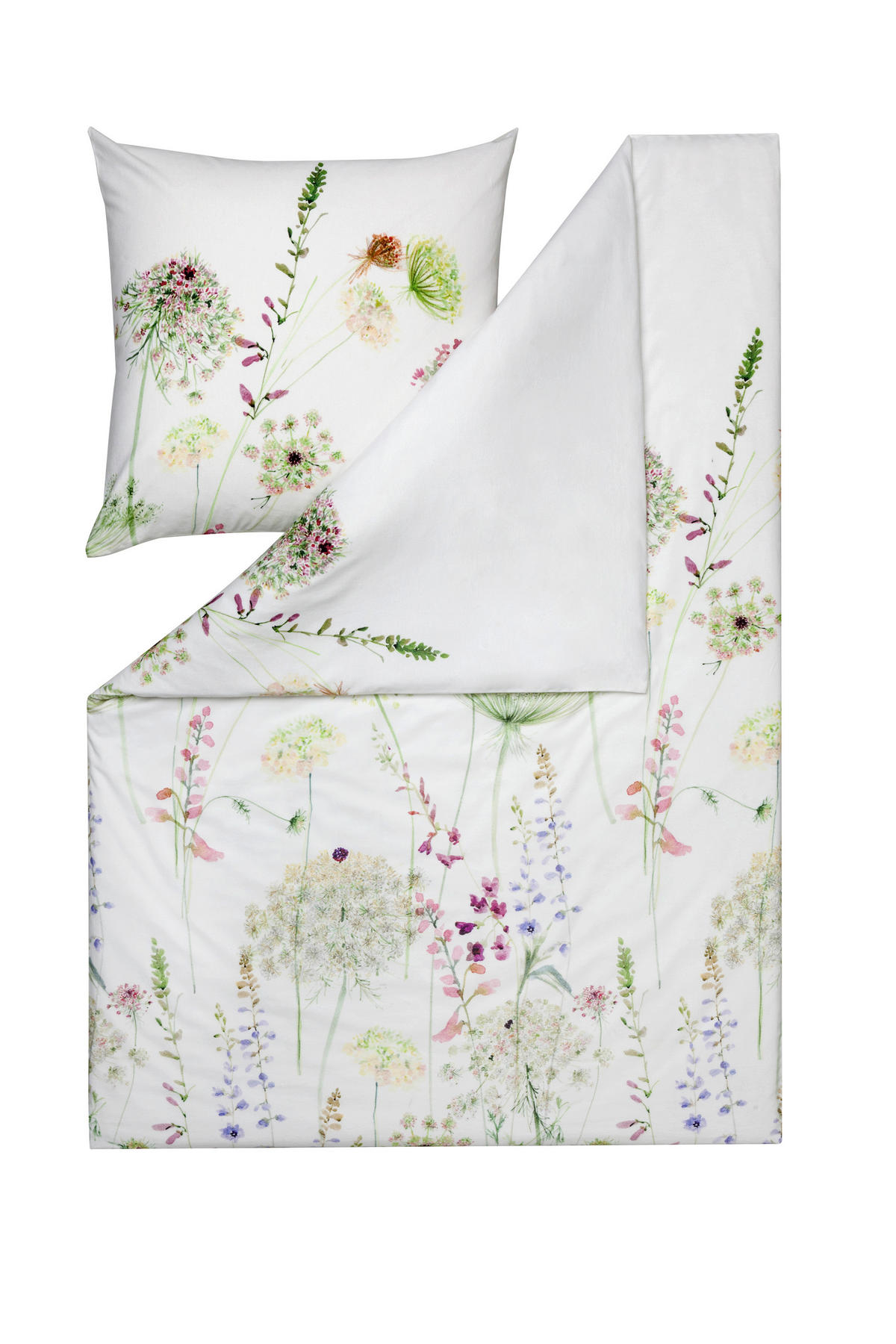BETTWÄSCHE Impulse Flanell 135/200 cm  - Grün, Basics, Textil (135/200cm) - Estella