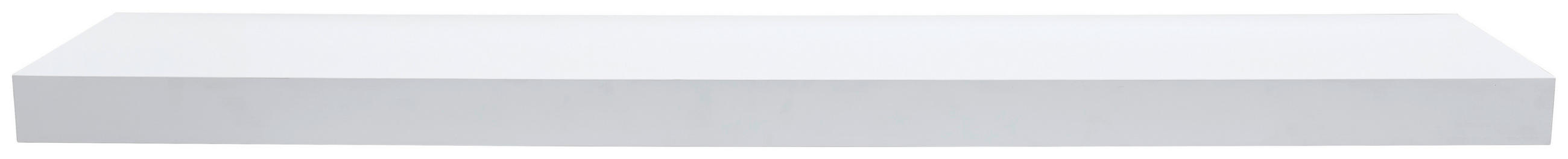 WANDBOARD Weiß  - Weiß, Basics, Holzwerkstoff (110/5/25cm) - Xora