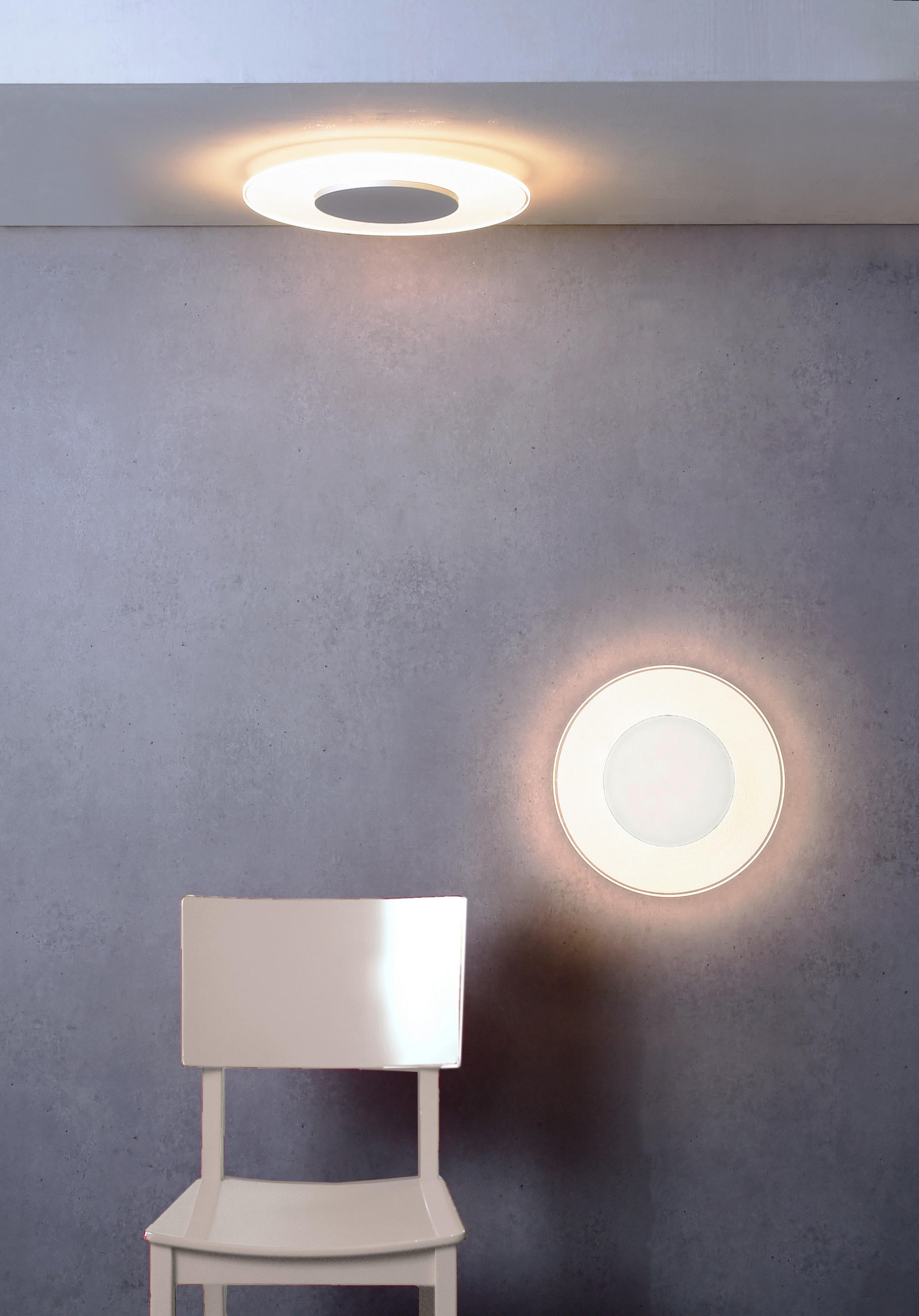 LED-DECKENLEUCHTE    42/42/4,5 cm  - Weiss, Konventionell, Kunststoff/Metall (42/42/4,5cm)