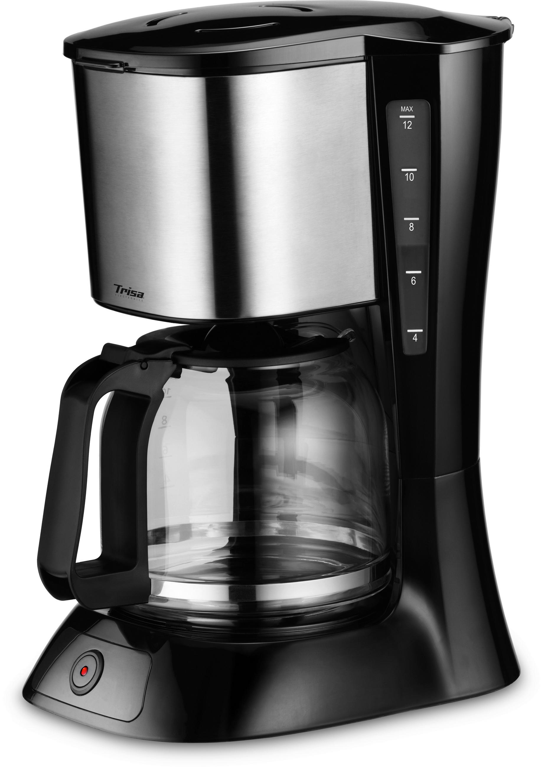 Kaffeemaschine Perfect  - Schwarz, MODERN, Kunststoff (24,5/19/34cm) - Trisa Electronics