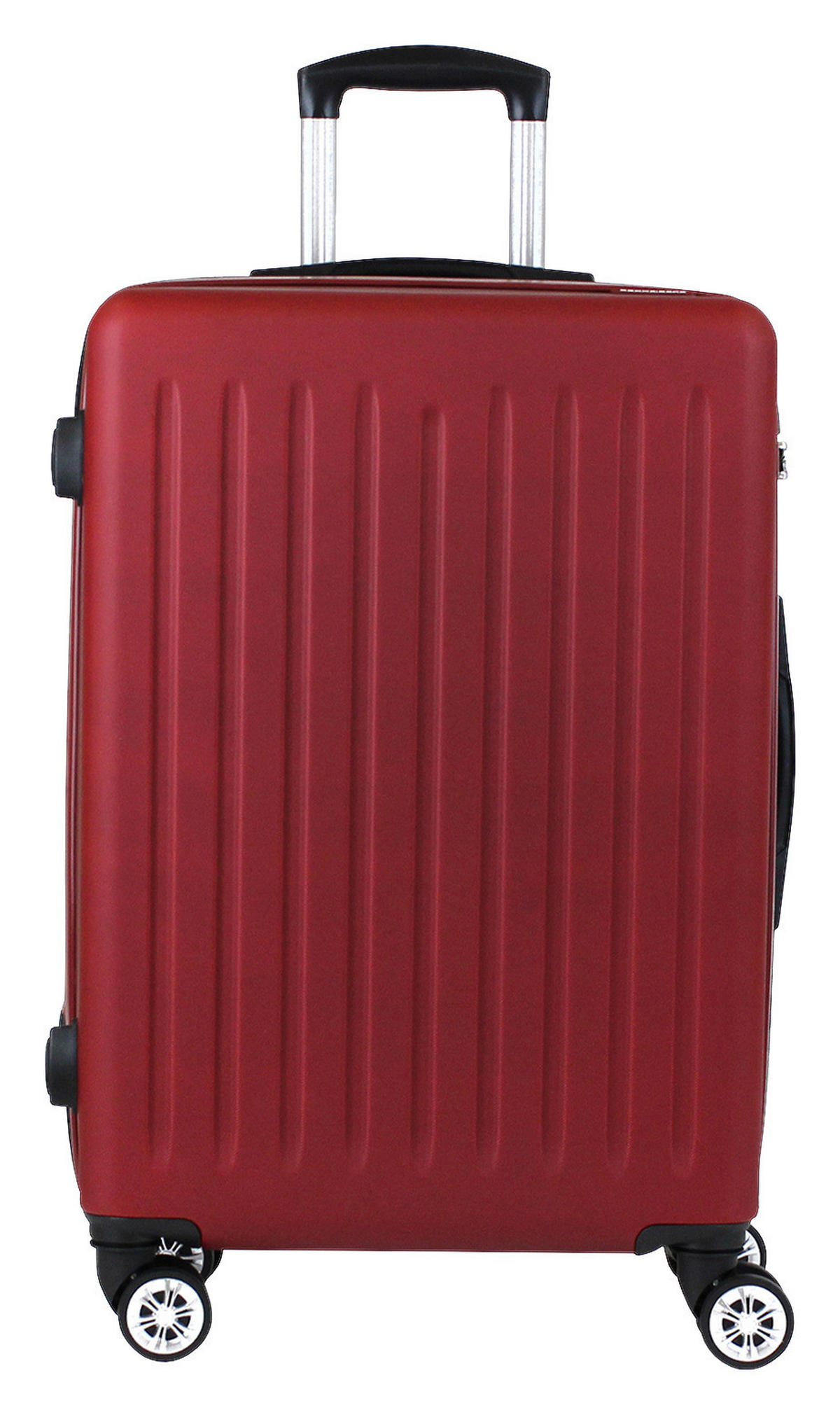 UTAZÓBŐRÖND - borvörös, Design, műanyag (50ml)