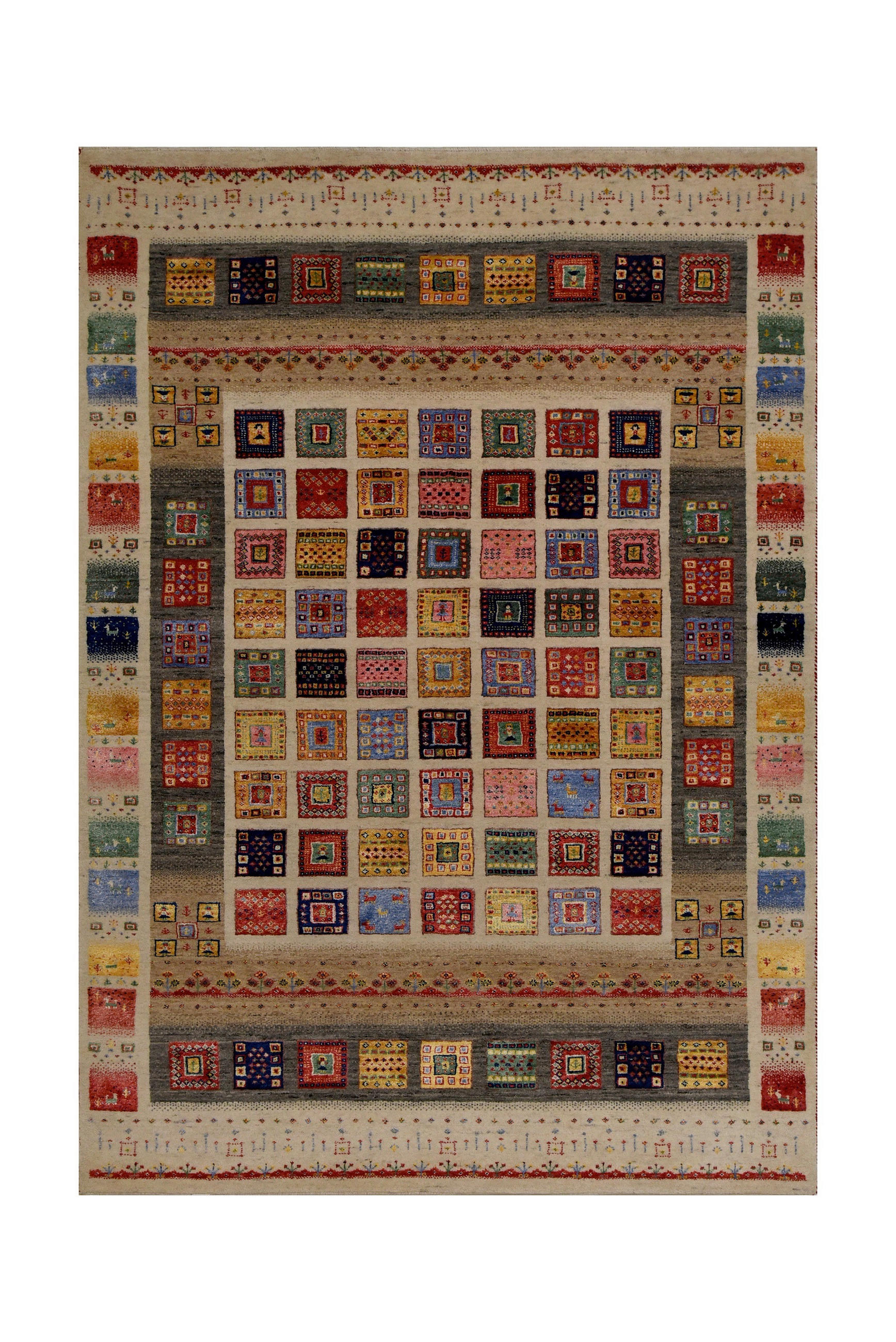 ORIENTTEPPICH 80/300 cm Bahar Multicolor  - Multicolor, LIFESTYLE, Textil (80/300cm) - Cazaris