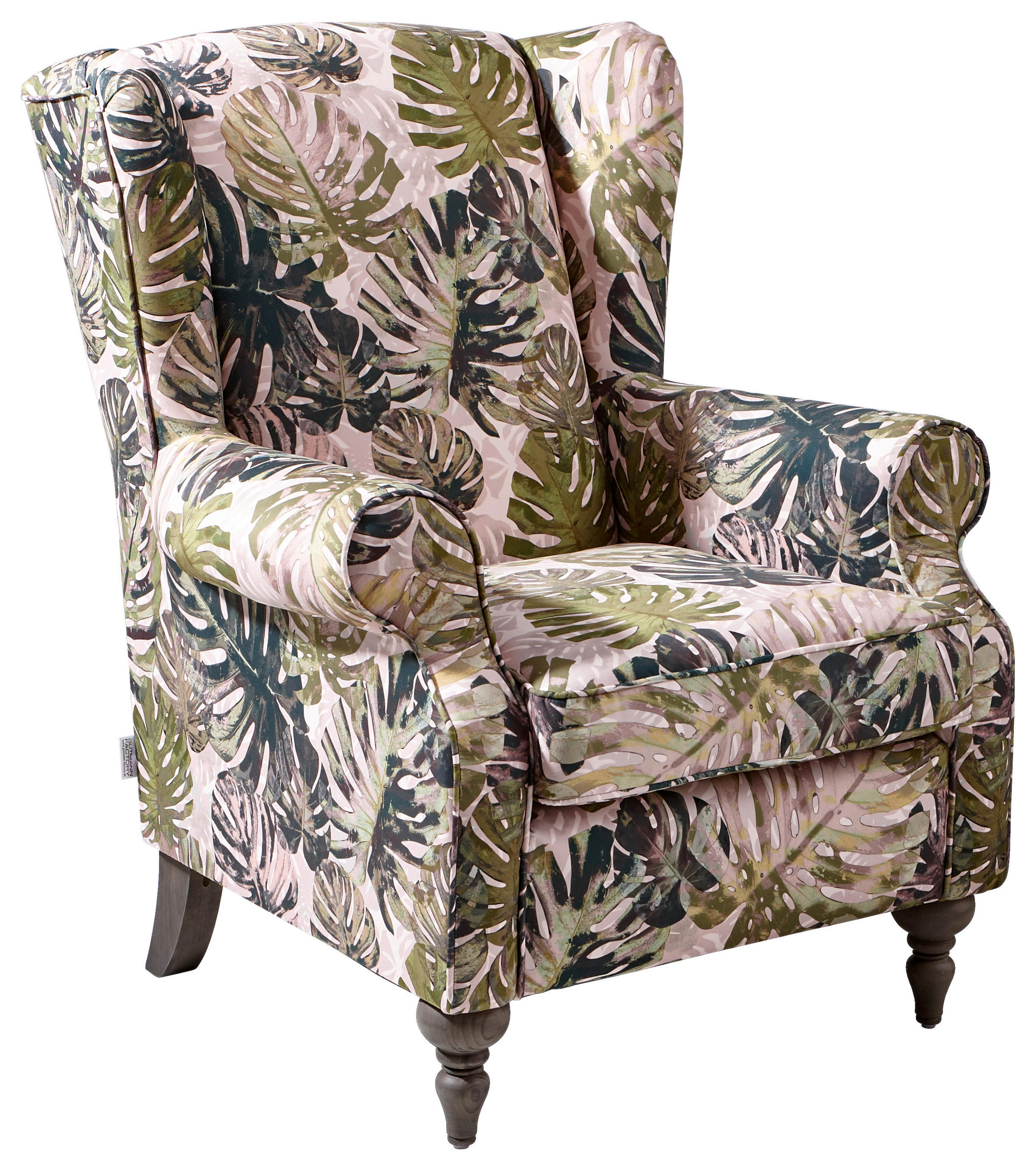 Ohrensessel in Textil Multicolor