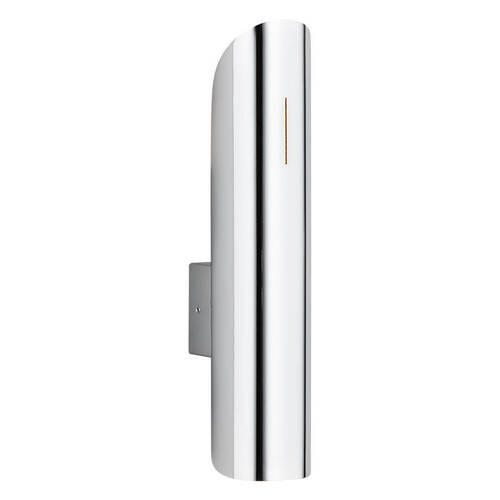 WANDLEUCHTE Argon Akron 24,5/8/5,5 cm   - Chromfarben, Design, Metall (24,5/8/5,5cm)