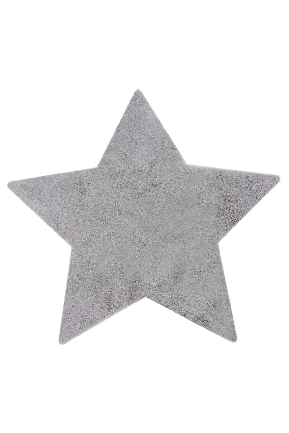 KINDERTEPPICH 86/86 cm My Luna  - Silberfarben, Trend, Kunststoff/Textil (86/86cm) - Obsession