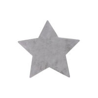 KINDERTEPPICH 86/86 cm My Luna  - Silberfarben, Trend, Kunststoff/Textil (86/86cm) - Ben'n'jen