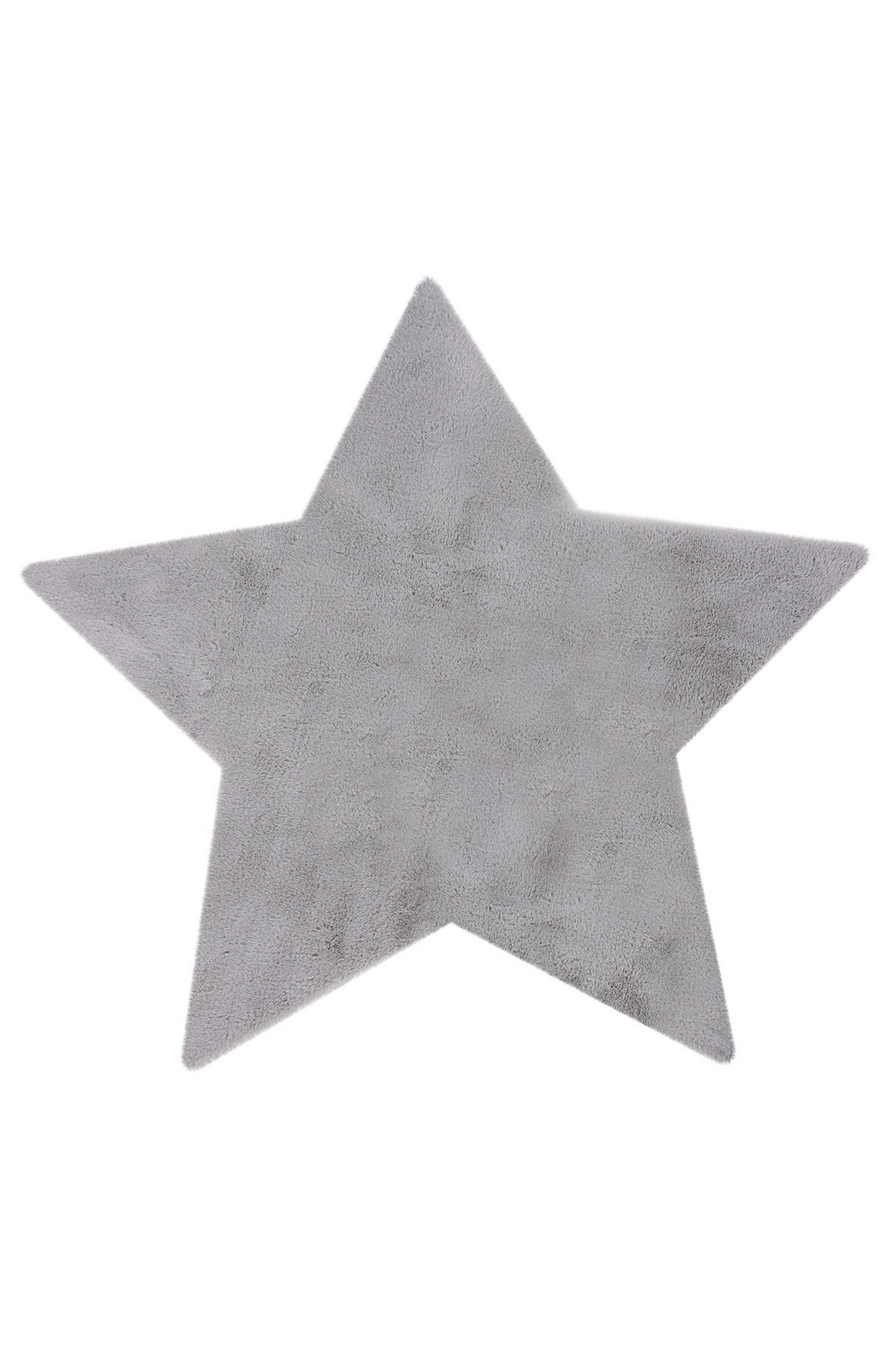 KINDERTEPPICH 86/86 cm My Luna  - Silberfarben, Trend, Kunststoff/Textil (86/86cm) - Ben'n'jen