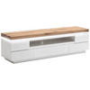 LOWBOARD Romina  in 175/49/40 cm  - Eichefarben/Weiß, Design, Holz/Holzwerkstoff (175/49/40cm)