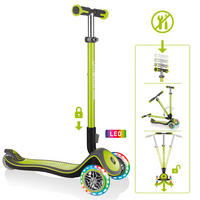 SCOOTER ELITE DELUXE LIGHTS  - Limette/Hellgrün, Basics (56/28/84cm) - GLOBBER