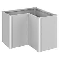 HOCHBEET Belvedere  - Silberfarben, Basics, Metall (102/102cm) - Biohort