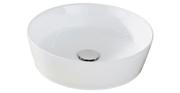 WASCHBECKEN 39/11,5/39 cm - Weiß, Basics, Keramik (39/11,5/39cm) - Novel