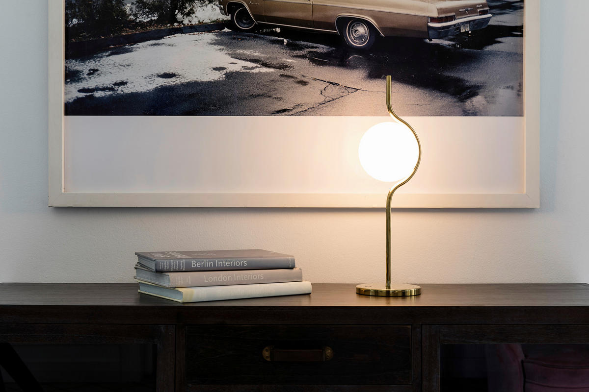 TISCHLEUCHTE 14/20/58 cm   - Goldfarben, LIFESTYLE, Metall (14/20/58cm)