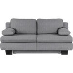 SCHLAFSOFA Macy in Webstoff Graphitfarben  - Wengefarben/Graphitfarben, KONVENTIONELL, Holz/Textil (203/94/100cm) - Novel