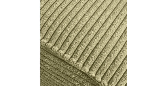 HOCKER Cord Hellgrün  - Schwarz/Hellgrün, Design, Textil/Metall (60/49/53cm) - Landscape