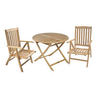 GARTENSET Teakholz Hartholz  - Teakfarben, Basics, Holz (62/103,5/61cm) - Gardenson