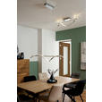 LED-DECKENLEUCHTE 100/26/29 cm   - Chromfarben, Design, Metall (100/26/29cm) - Ambiente