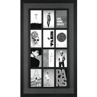 COLLAGEN-BILDERRAHMEN  Schwarz  - Schwarz, Basics, Kunststoff (45/75,2/2,4cm)