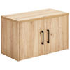 AUFSATZSCHRANK 72/43/36 cm  in  - Schwarz/Eiche Artisan, Basics, Holzwerkstoff/Metall (72/43/36cm) - Xora