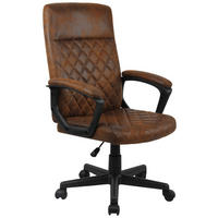 DREHSTUHL  in Mikrofaser Bronzefarben  - Schwarz/Bronzefarben, Basics, Kunststoff/Textil (61/110/59cm) - MID.YOU