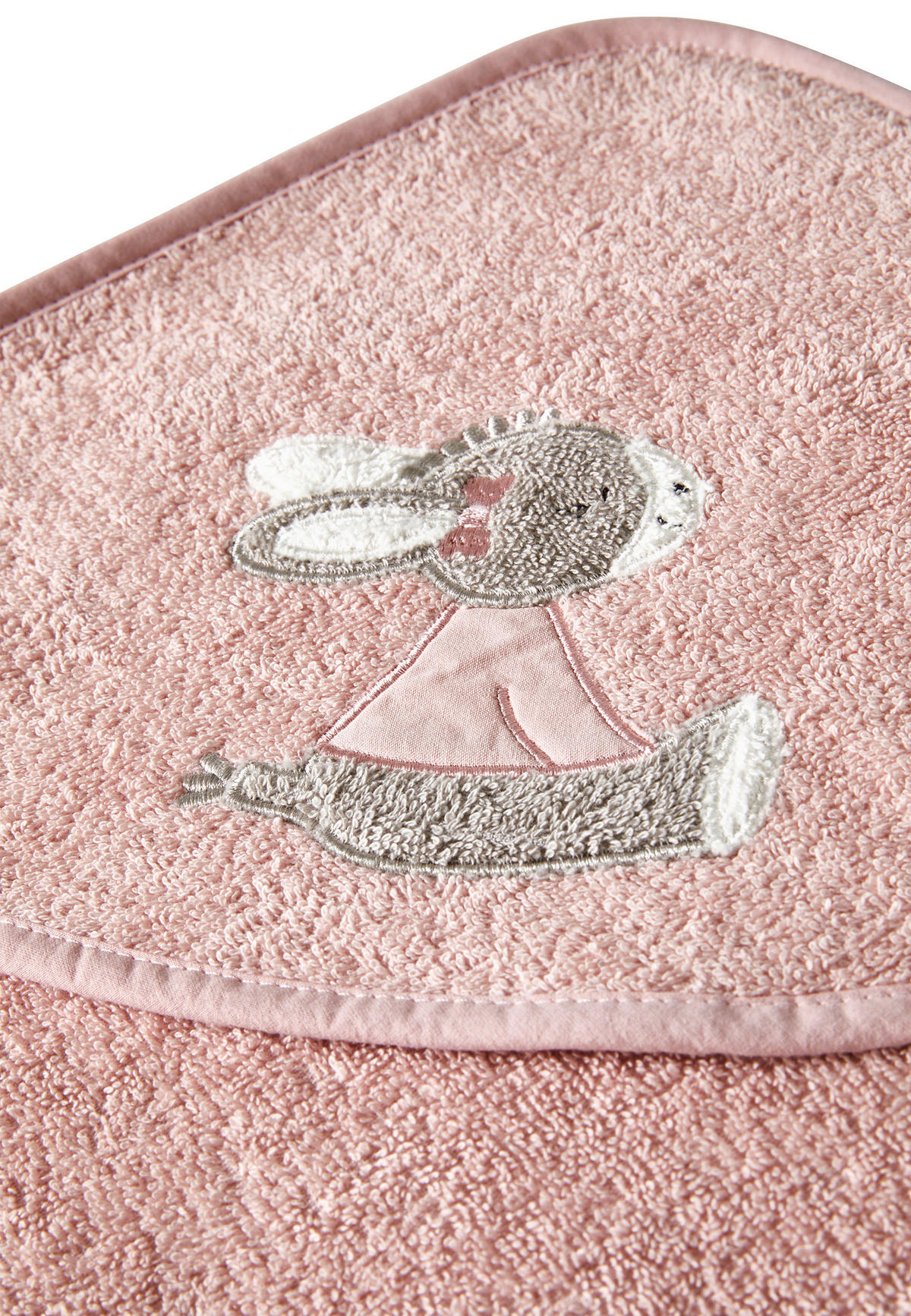 KAPUZENBADETUCH    - Hellrosa, Basics, Textil (80/80/0,5cm) - Sterntaler